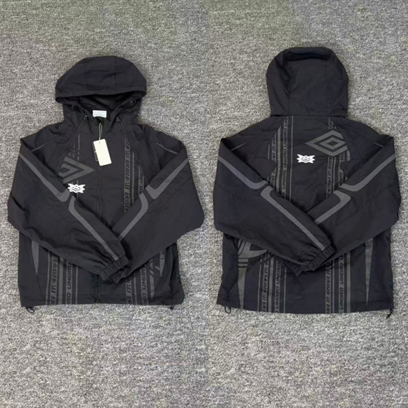 Outdoor Sport Windbreaker - Vintage Black Mertra Jacket Windbreaker Butterfly