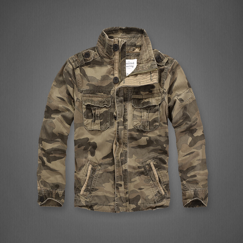 Men Camo Cargo Jacket Autumn H - Outdoor Sport Windbreaker review and price