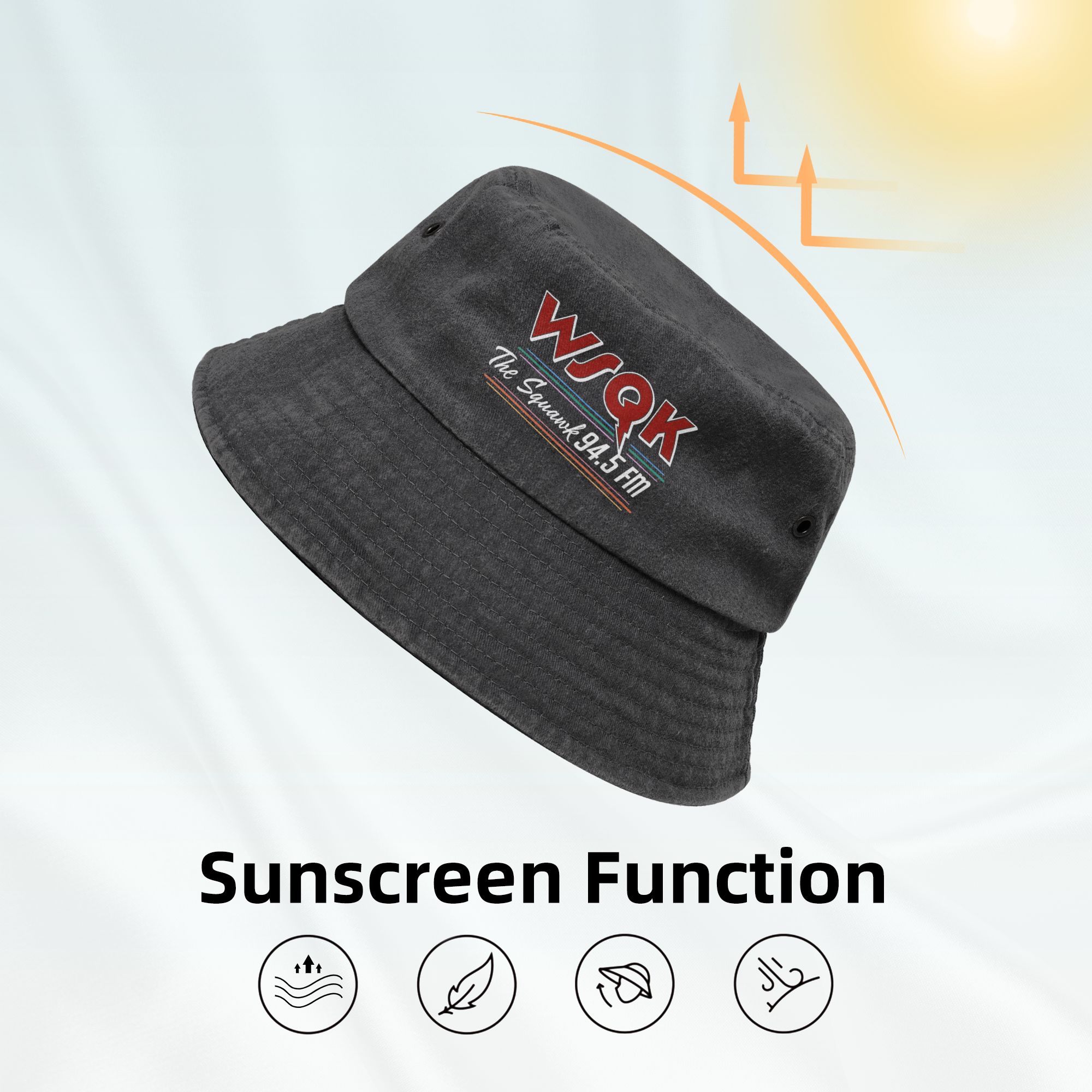 Unisex Bucket Hat WSQK The Squ - Outdoor Sport Ideas review and price