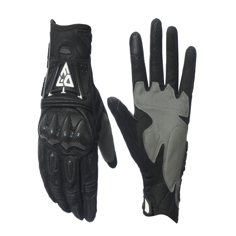 Carbon fiber and PU leather mo - Horse Riding Glove review and price
