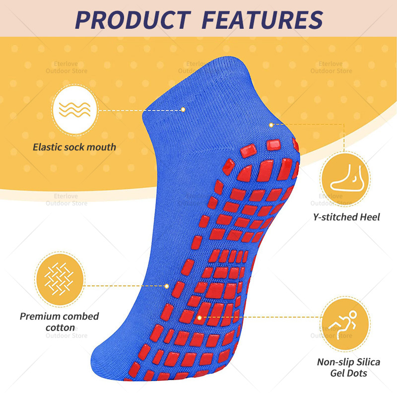 4 Pairs Yoga Pilates Trampolin - Trampoline Park Sock review and price