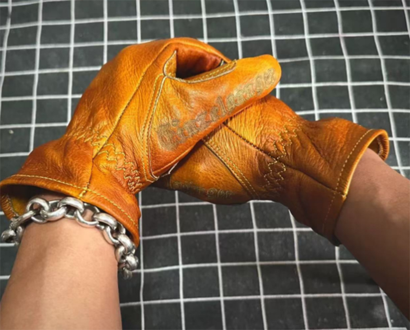 Handmade Genuine Leather Retro - Horse Riding Glove review and price