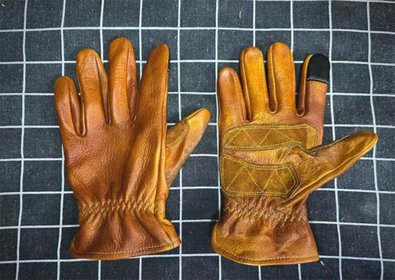 Handmade Genuine Leather Retro - Horse Riding Glove review and price