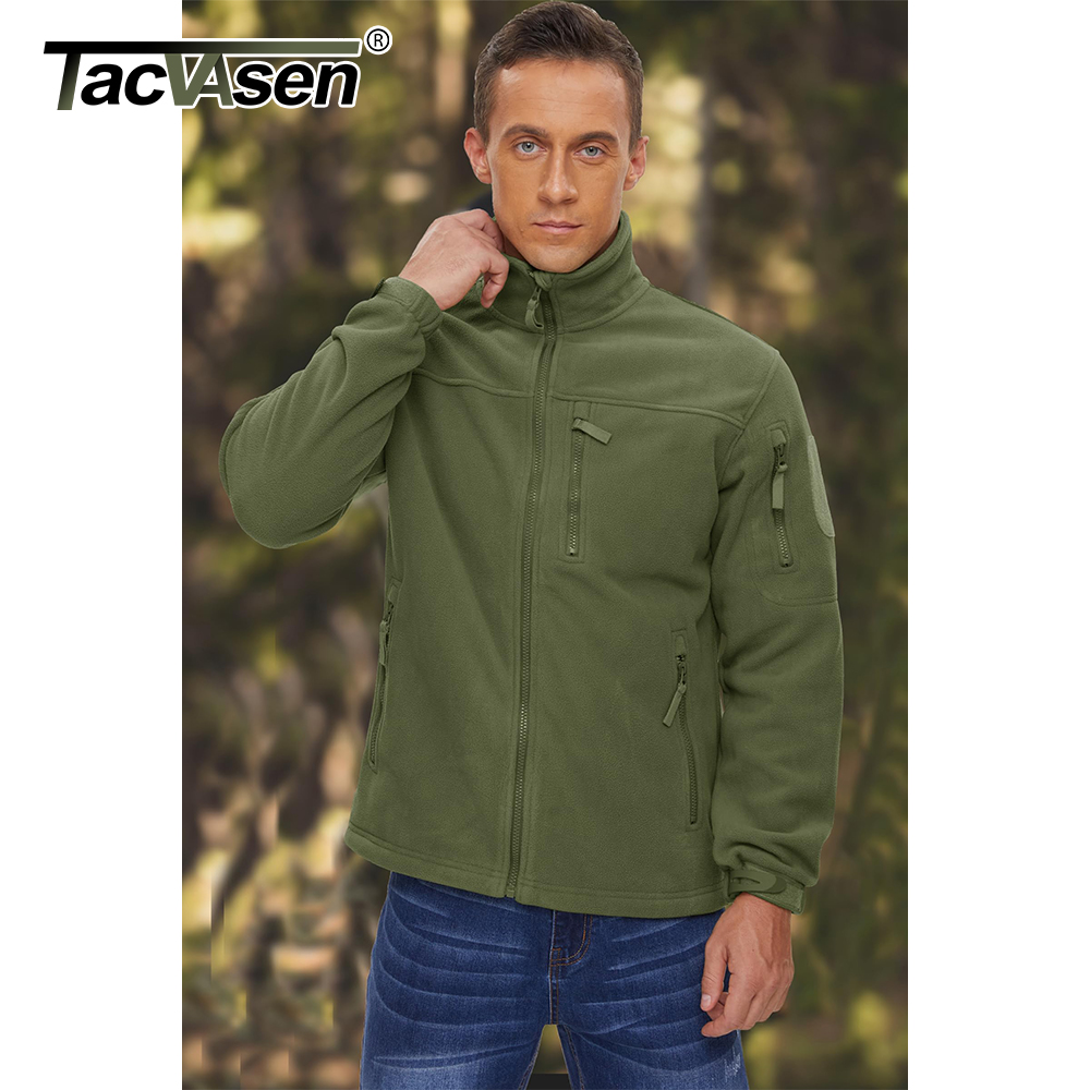 TACVASEN Men's Fleece Jacket S - Outdoor Sport Windbreaker review and price