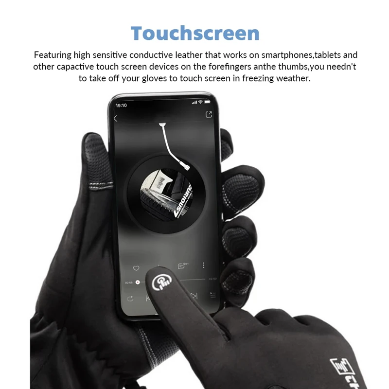 Winter Gloves -40 ℃ Waterproof - Horse Riding Glove review and price