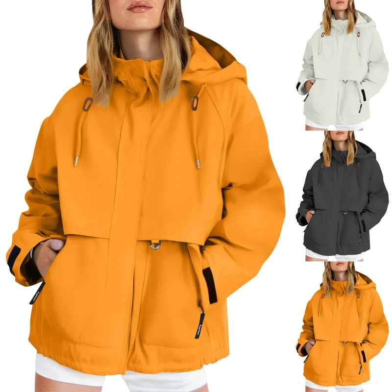 Waterproof Hiking Jacket Women - Outdoor Sport Windbreaker review and price