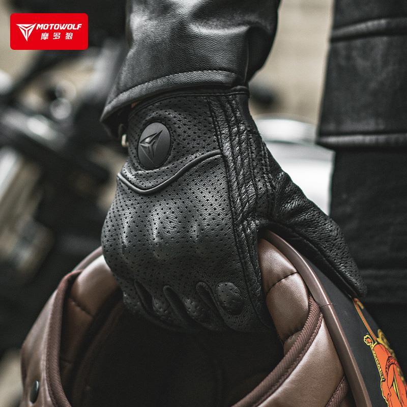 MOTOWOLF Motorcycle Gloves Men - Horse Riding Glove review and price